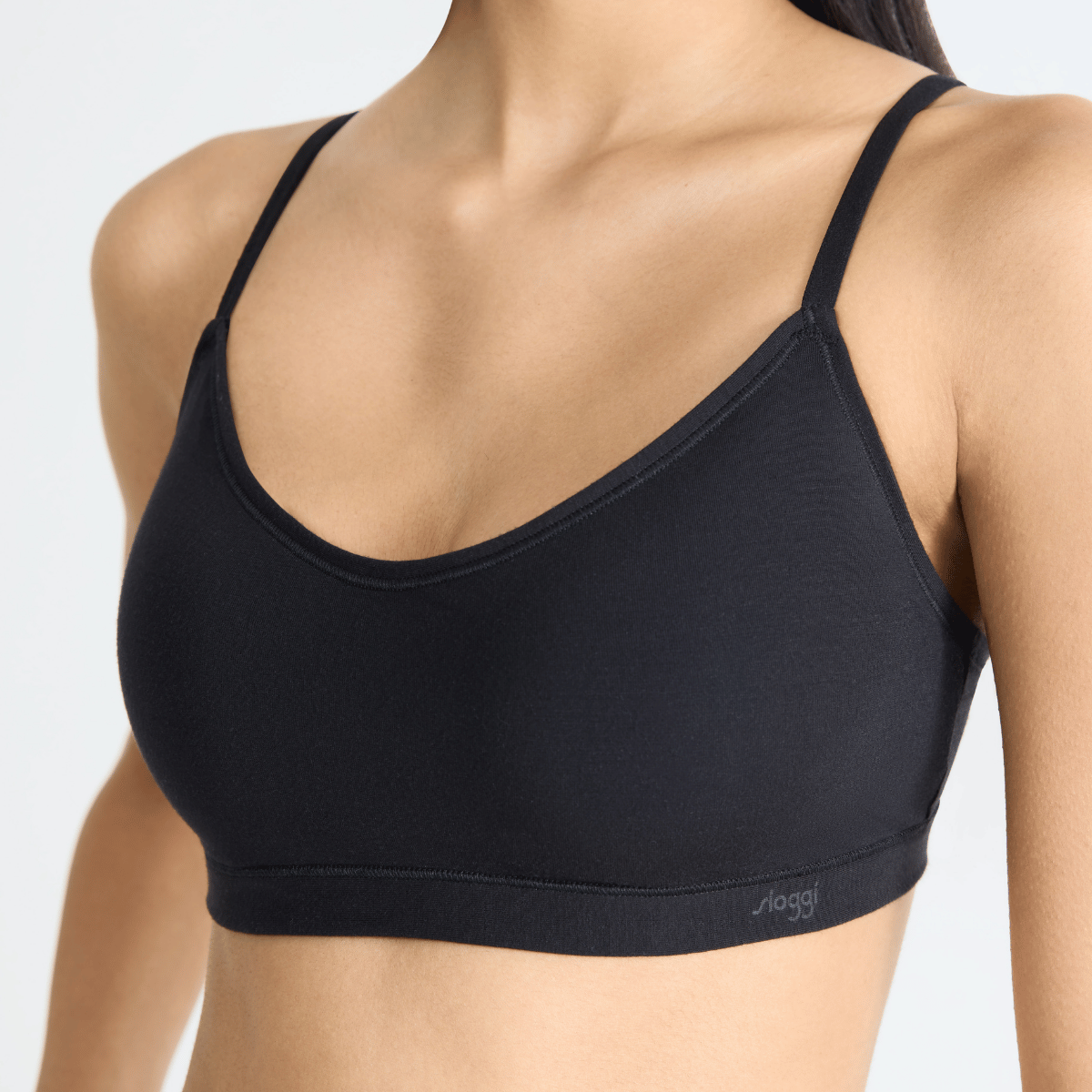 Sloggi Free Evolve P BH uden bøjle, sort - 10224710 - 0004 - Black