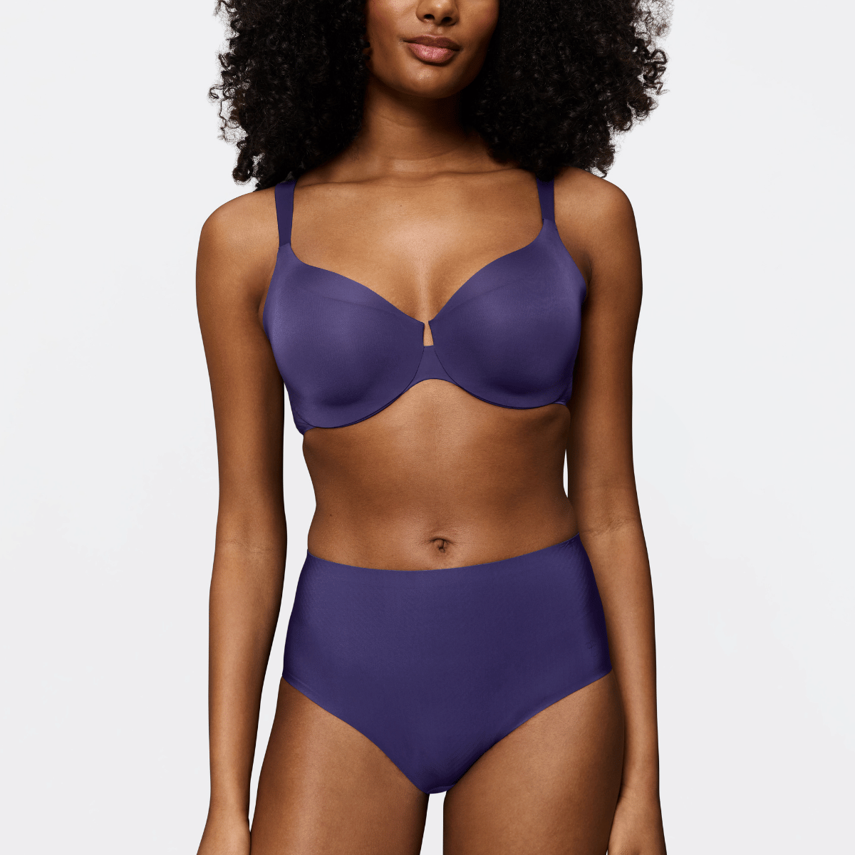 Triumph Body Make-Up Illusion Curve maxi trusse, lilla - 10224802 - 00TS - Prussian Blue