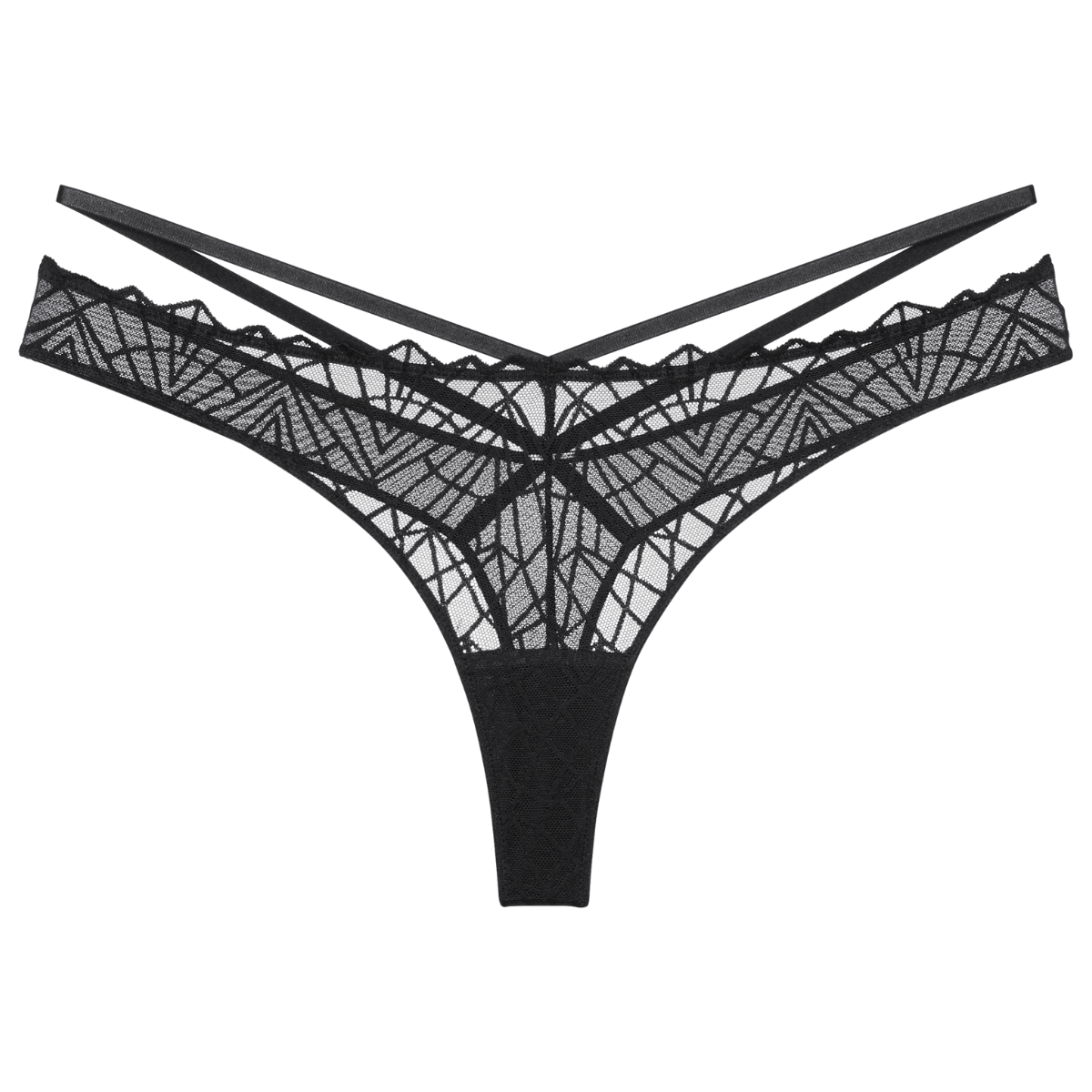 Triumph That Night In Vegas g-streng, sort - 10224867 - 0004 - Black