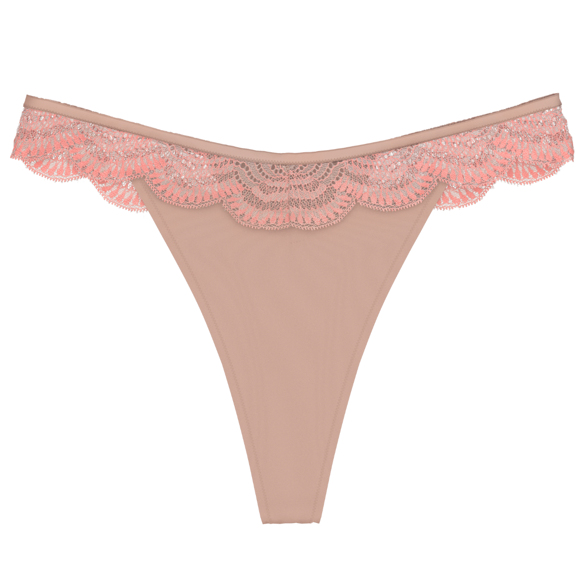 Triumph Comfort Glam g-streng, nude - 10224956 - 7297 - Desert Sand