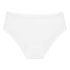 Triumph Feel Of Cotton midi trusse, hvid - 10224959 - 0003 - White