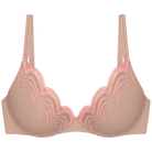 Triumph Comfort Glam WHU push-up BH, nude - 10224965 - 7297 - Desert Sand