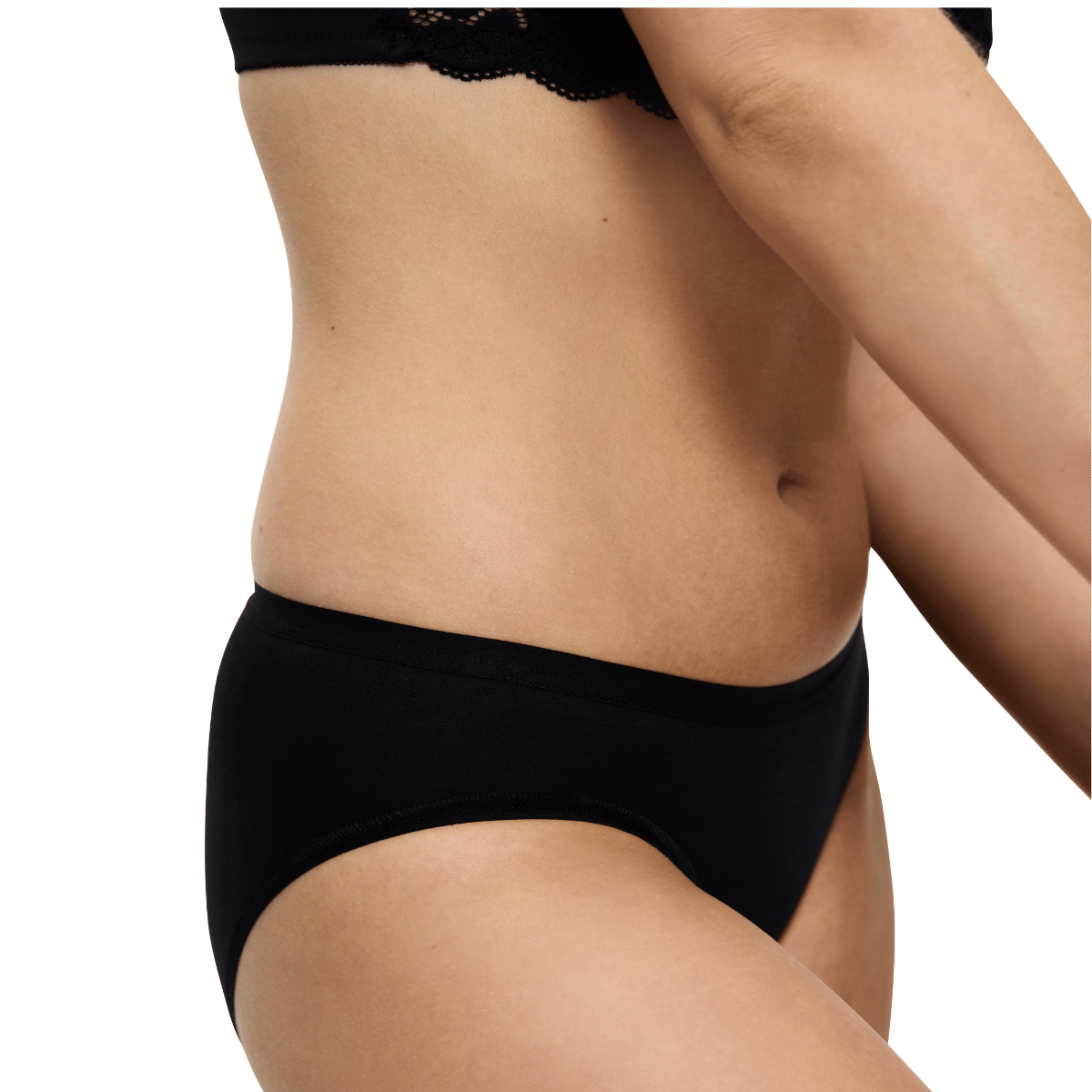 Triumph Sense Of Cotton tai trusse, sort - 10224969 - 0004 - Black