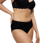 Triumph Sense Of Cotton midi trusse, sort - 10224970 - 0004 - Black