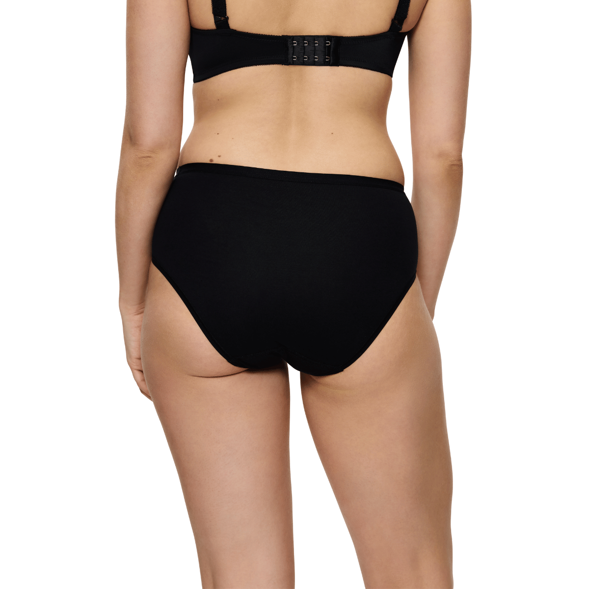 Triumph Sense Of Cotton midi trusse, sort - 10224970 - 0004 - Black