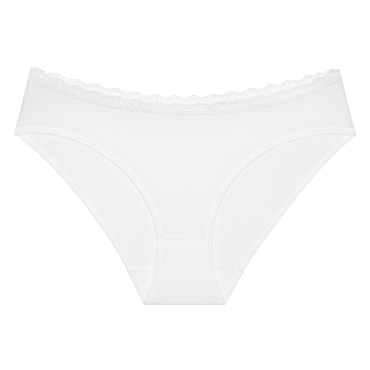 Triumph Feel Of Cotton tai trusse, hvid - 10224973 - 0003 - White