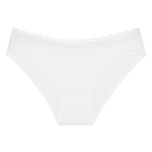 Triumph Feel Of Cotton tai trusse, hvid - 10224973 - 0003 - White