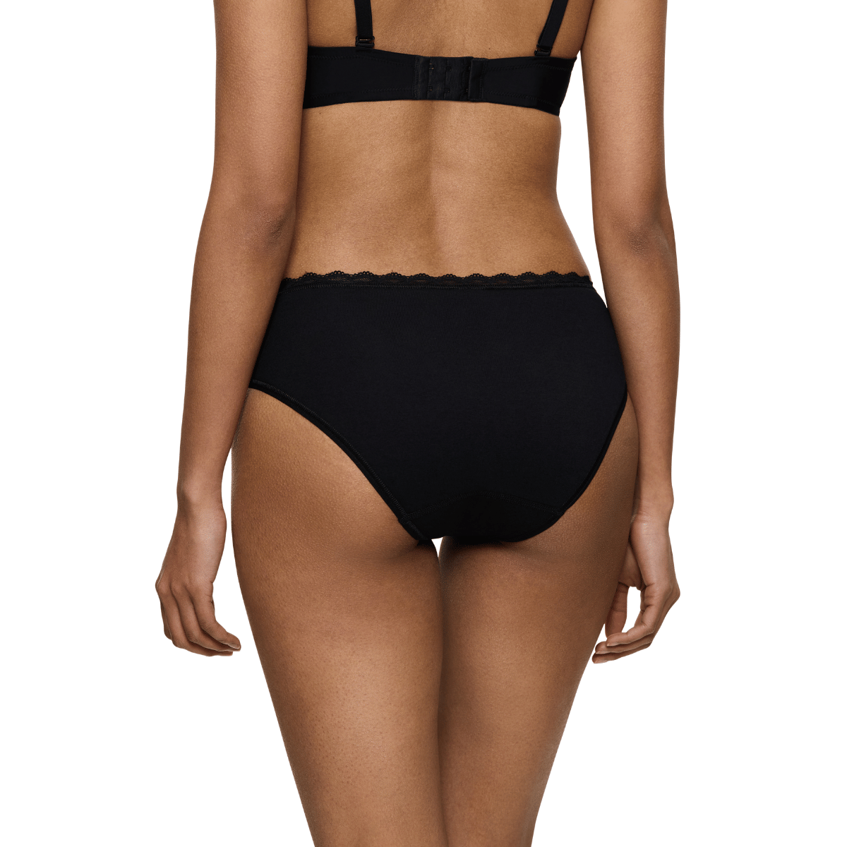 Triumph Feel Of Cotton tai trusse, sort - 10224973 - 0004 - Black