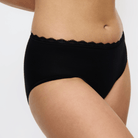 Triumph Feel Of Cotton 2-Pack midi trusse, sort - 10225011 - 0004 - Black