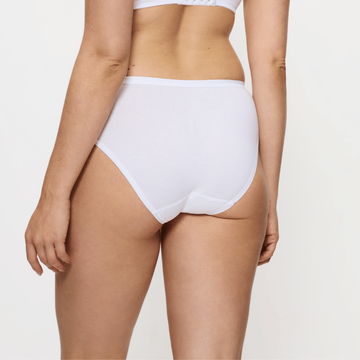 Triumph Sense Of Cotton 2-Pack tai trusse, hvid - 10225030 - 0003 - White