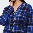 Triumph Boyfriend natskjorte, blå - 10225061 - M008 - Blue