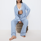 Triumph Amourette pyjamas, lyseblå - 10225073 - 00SA - Ice