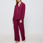 Triumph Amourette pyjamas, bordeaux - 10225073 - 6926 - Sweet Marsala