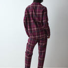 Triumph Boyfriend pyjamas, rød - 10225075 - M006 - Red Dark Combination