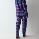 Triumph Boyfriend pyjamas, blå - 10225075 - M007 - Checks