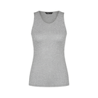 Triumph Beauty Layers uldundertrøje, grå - 10225621 - M033 - Medium Grey Melange