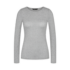Triumph Beauty Layers uldtrøje, grå - 10225656 - M033 - Medium Grey Melange