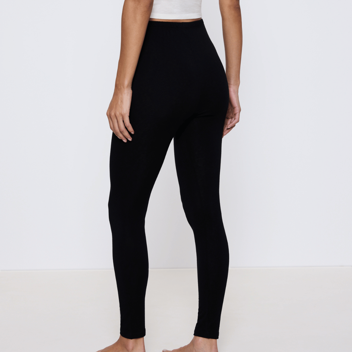 Triumph Beauty Layers uldleggings, sort - 10225658 - 0004 - Black