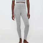 Triumph Beauty Layers uldleggings, grå - 10225658 - M033 - Medium Grey Melange