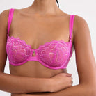Triumph Palina Waves Of Glow WH balconette BH, pink - 10226332 - 1590 - Plum Fusion