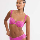 Triumph Palina Waves Of Glow WH balconette BH, pink - 10226332 - 1590 - Plum Fusion