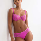 Triumph Palina Waves Of Glow WH balconette BH, pink - 10226332 - 1590 - Plum Fusion