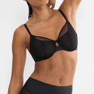 Triumph Comfort Contour W01 BH med bøjle, sort - 10226401 - 0004 - Black