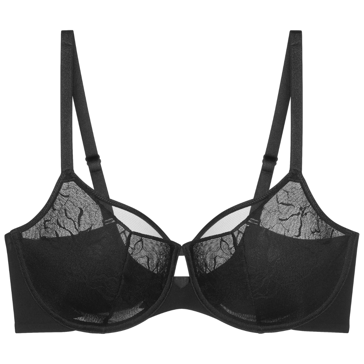 Triumph Comfort Contour W01 BH med bøjle, sort - 10226401 - 0004 - Black
