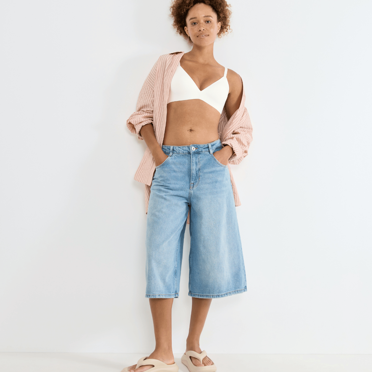 Sloggi Zero Feel Pure push-up BH, hvid - 10226693 - 00GZ - Silk White
