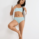 Sloggi Zero Feel Air hipster trusse, lyseblå - 10226718 - 3879 - Fresh Mint