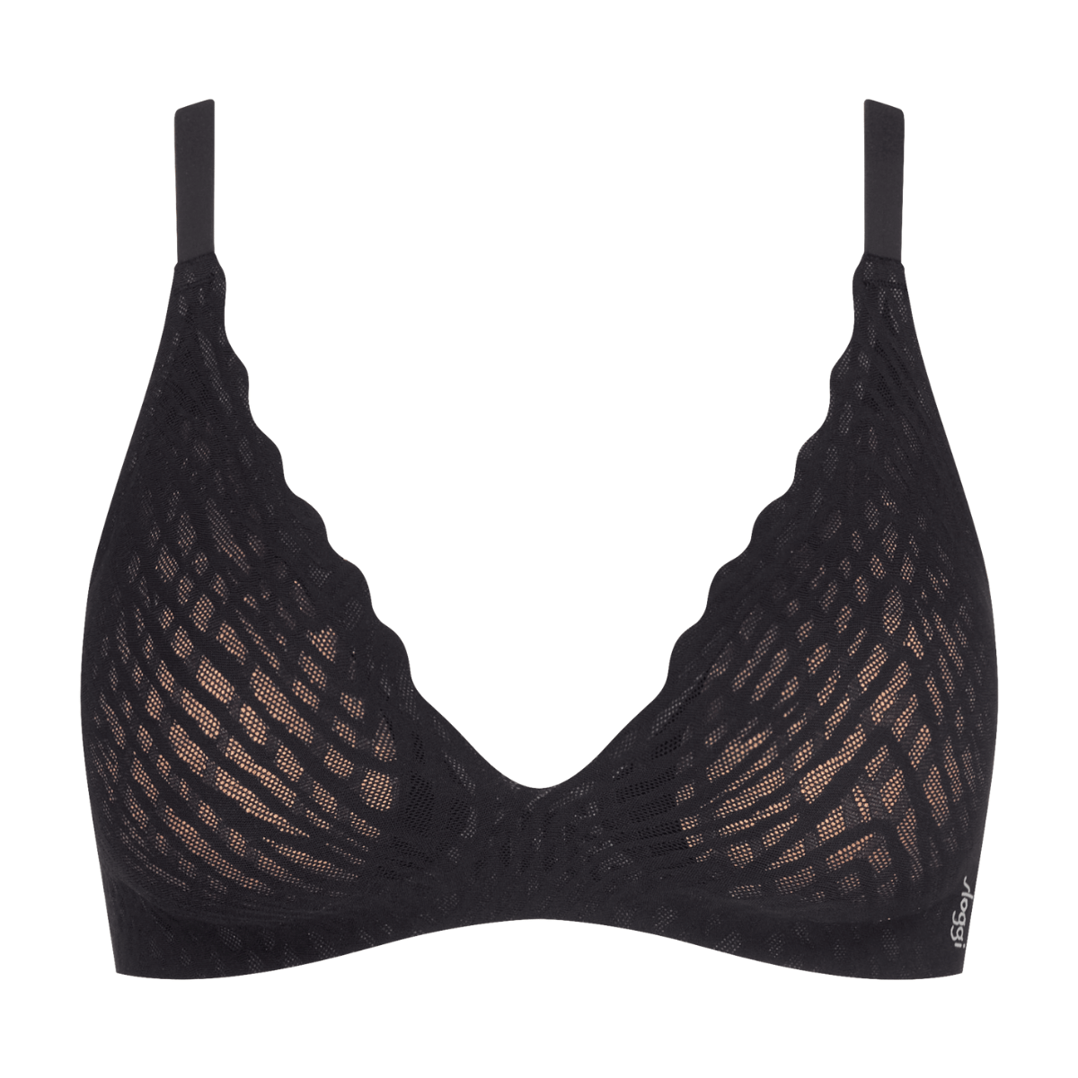 Sloggi Zero Feel Bliss push-up BH, sort - 10226744 - 0004 - Black