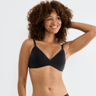 Sloggi Feel Air The Up push-up BH, sort - 10226745 - 0004 - Black