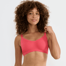 Sloggi Zero Feel Air bralette BH, orange - 10226799 - 00AC - Flamingo