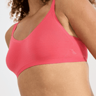 Sloggi Zero Feel Air bralette BH, orange - 10226799 - 00AC - Flamingo