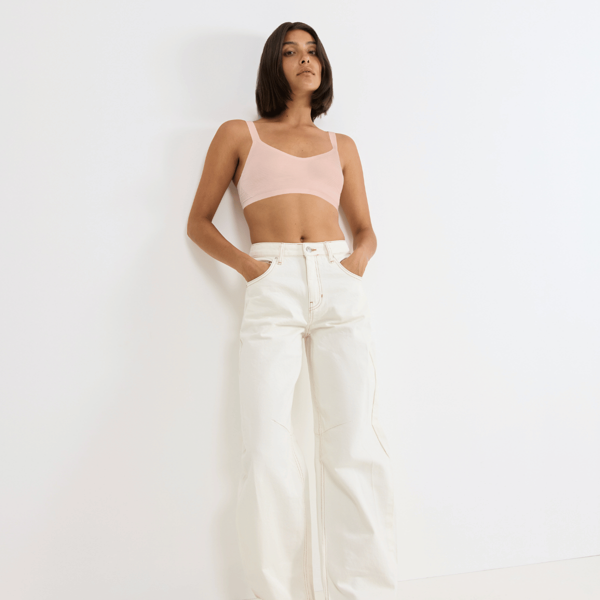 Sloggi Zero Feel Air bralette BH, lyserød - 10226799 - 00AM - Cherry Pink