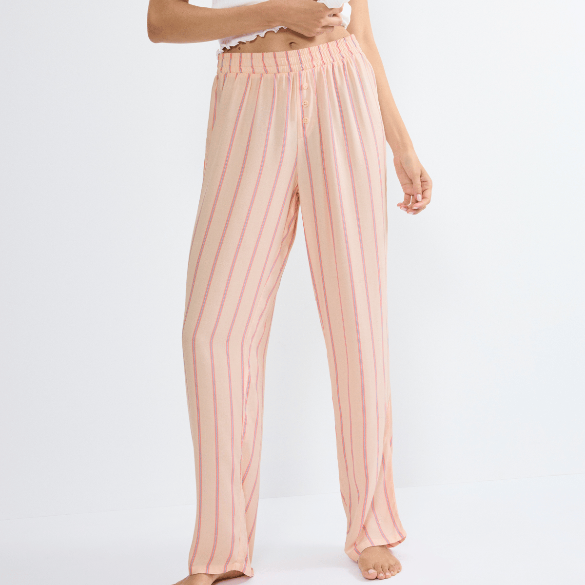 Triumph Mix & Match natbukser, lyserød - 10227204 - M019 - Pink