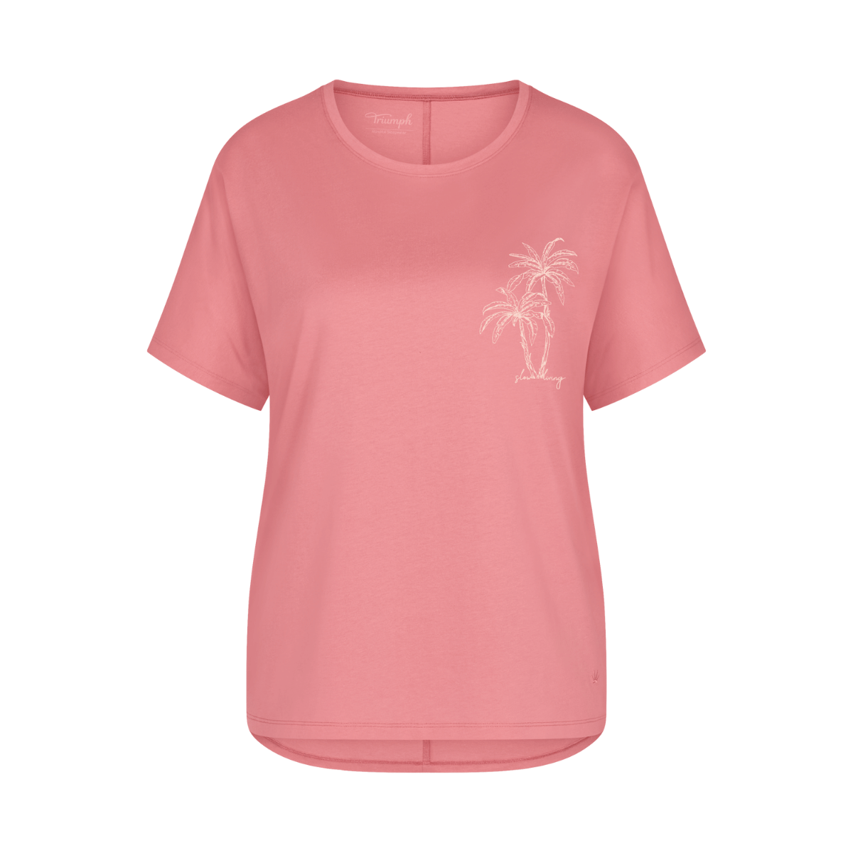 Triumph Mix & Match t-shirt, pink - 10227216 - 00BE - Cherry Rose