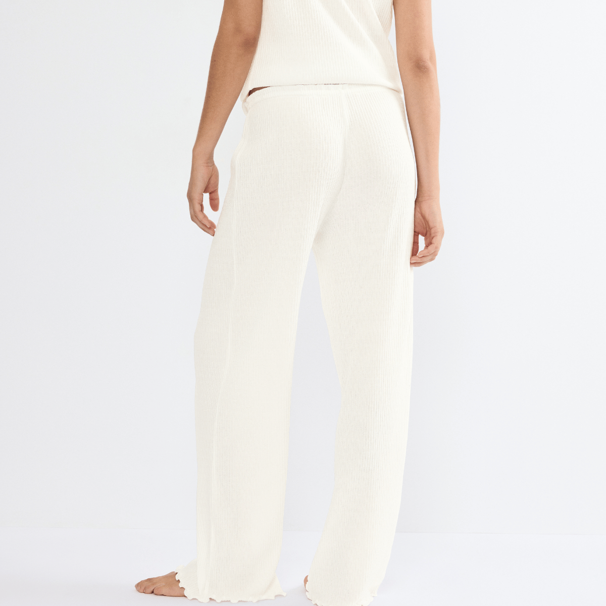 Triumph Mix & Match natbukser, hvid - 10227256 - 00GZ - Silk White
