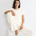 Triumph Mix & Match natbukser, hvid - 10227256 - 00GZ - Silk White
