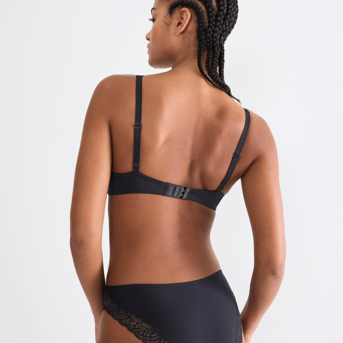 Triumph Amourette Graphic tai trusse, sort - 10228960 - 0004 - Black