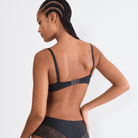 Triumph Amourette Graphic WHP BH med bøjle, sort - 10228981 - 0004 - Black