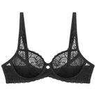 Triumph Amourette Graphic W BH med bøjle, sort - 10229007 - 0004 - Black