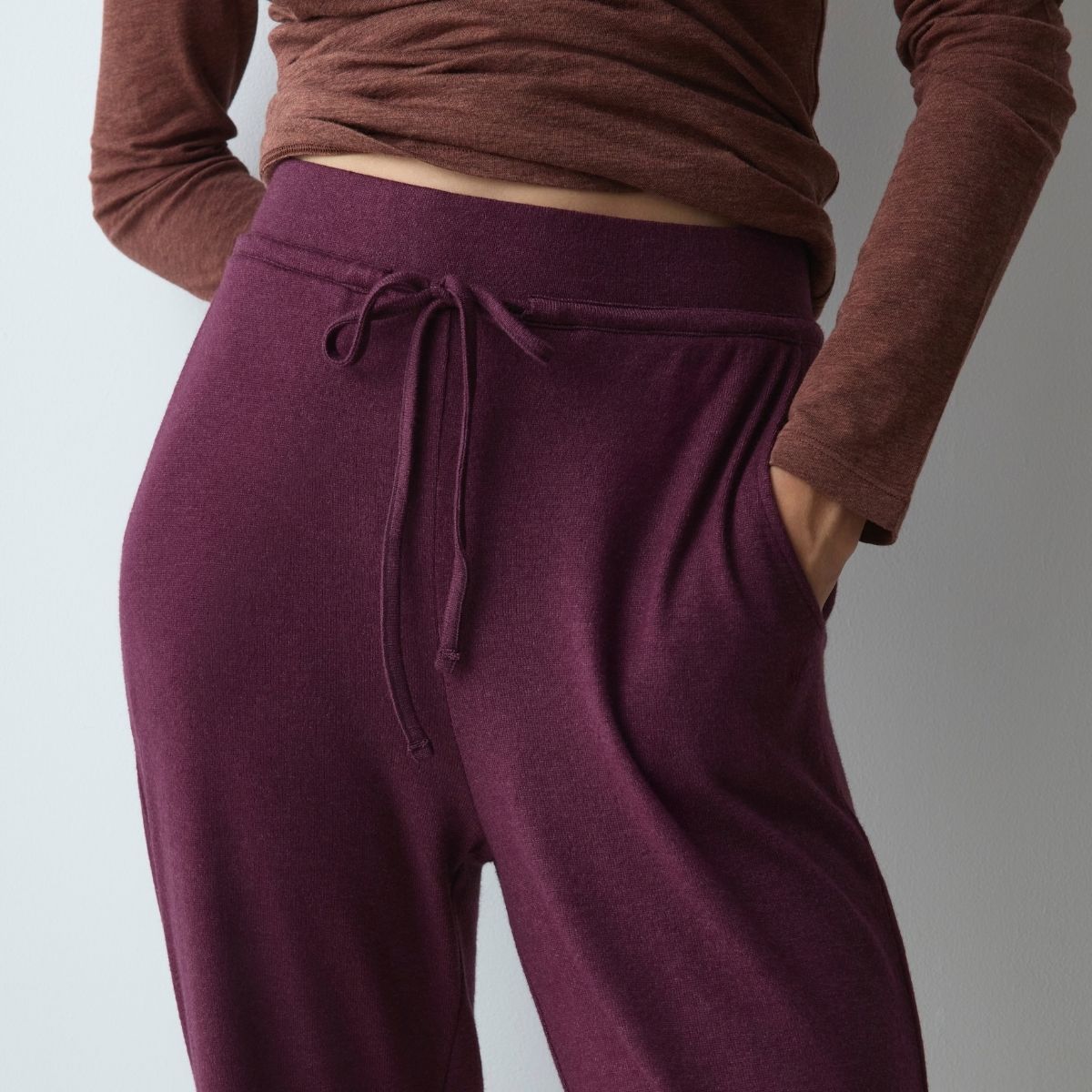 Triumph Cozy Comfort Cozy natbukser, rød - 10229185 - M006 - Red Dark Combination