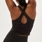 Girlfriend Collective Float Zoe tank top, sort - 1024 - BLACK - Black