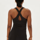 Girlfriend Collective Float Zoe tank top, sort - 1024 - BLACK - Black