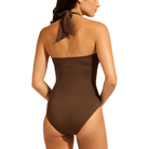 Seafolly Collective badedragt uden bøjle, brun - 10271-942 - DARK CHOC - Dark Chocolate