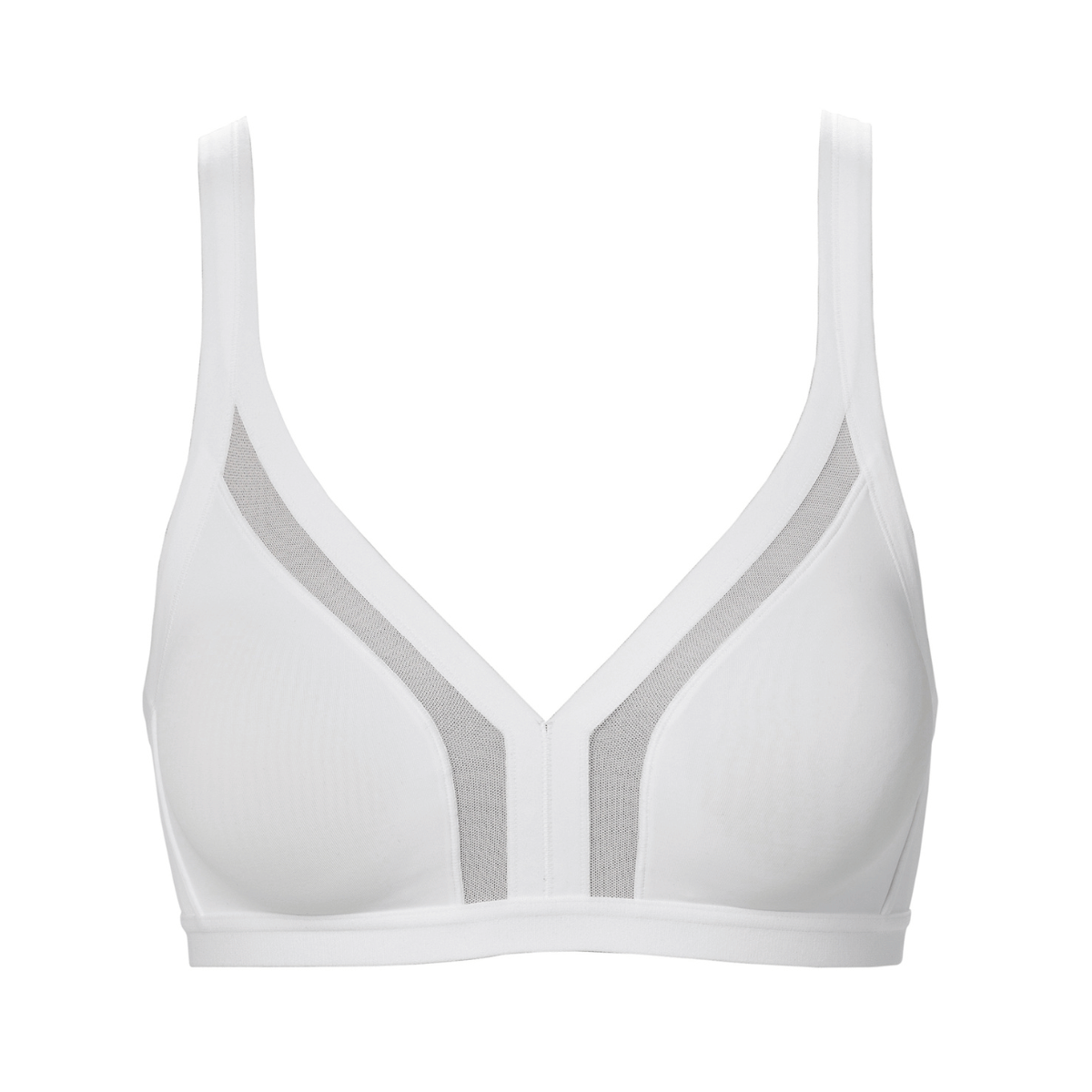 Trofé Bella BH uden bøjle, hvid - 10291 - 1000 - White