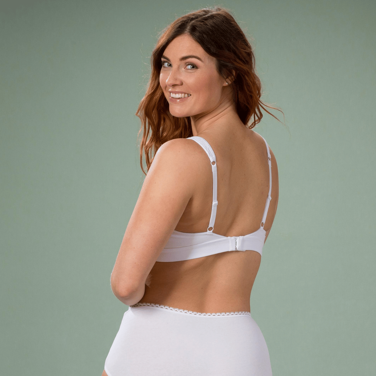 Trofé Wilma BH uden bøjle, hvid - 10298 - 1000 - White
