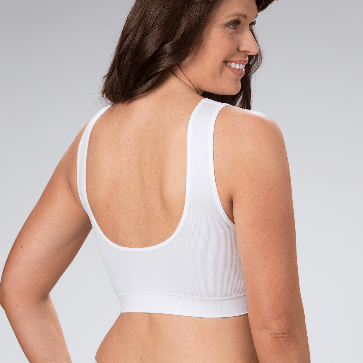 Trofé Heidi BH top, hvid - 10300 - 1000 - White