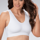 Trofé Heidi BH top, hvid - 10300 - 1000 - White
